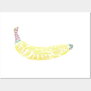 banana Posters and Art